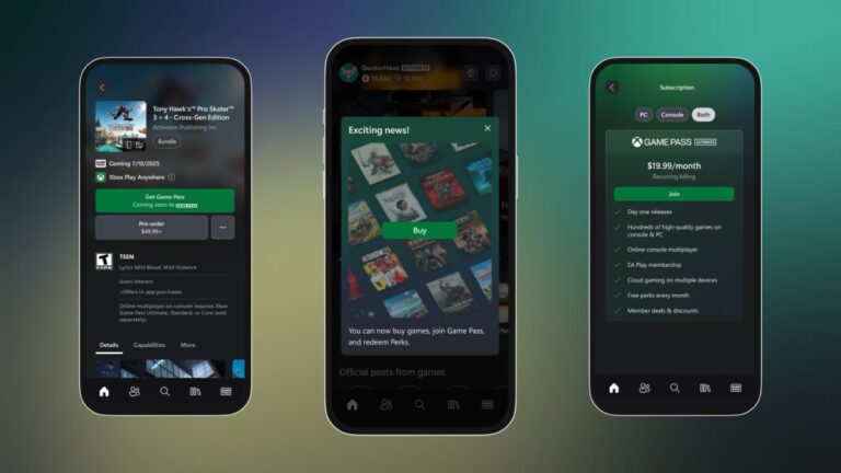 Aktualizacja Xbox: Kupuj Gry w Aplikacji Mobilnej i Streamuj z Własnej Konsoli